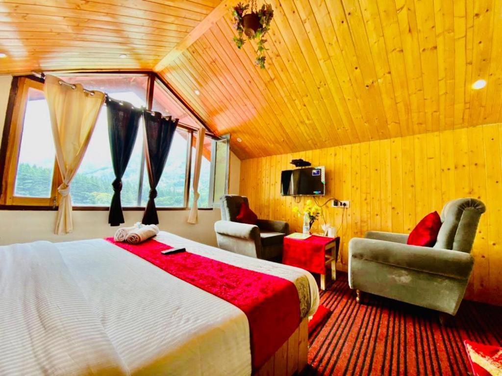 Hotel In Manali With Mountain View Near Mall Road 외부 사진