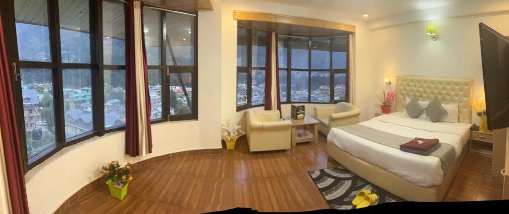 Hotel In Manali With Mountain View Near Mall Road 외부 사진