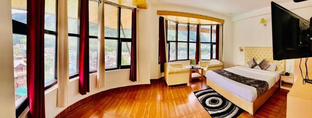 Hotel In Manali With Mountain View Near Mall Road 외부 사진